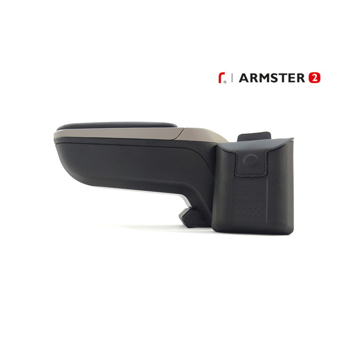 Armrest Ford Puma (2020 - ..) Armster 2 black / grey (with USB+AUX connection)