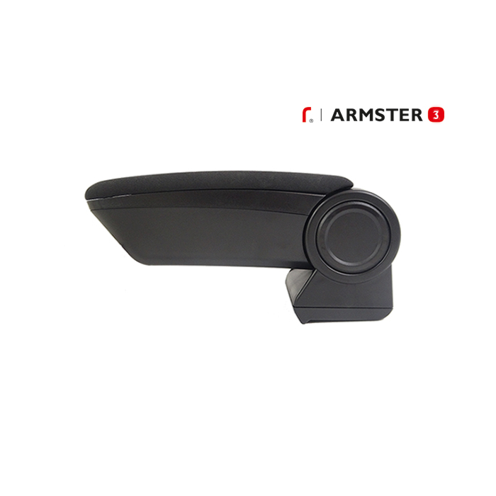 Armrest Peugeot 208 (2012 - 2019) Armster 3 black fabric upholstery