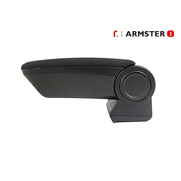 Armsteun Citroën C3 Aircross (2018 - 2021) Armster 3 zwart stoffen bekleding